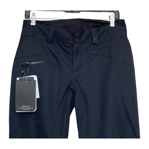Obermeyer Pant Black Snow Ski Women’s Size 4 Malta Outdoor Snowboard $149 NWT - Picture 2 of 15